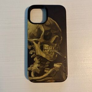 Casely Van Gogh Skeleton iPhone 14 case